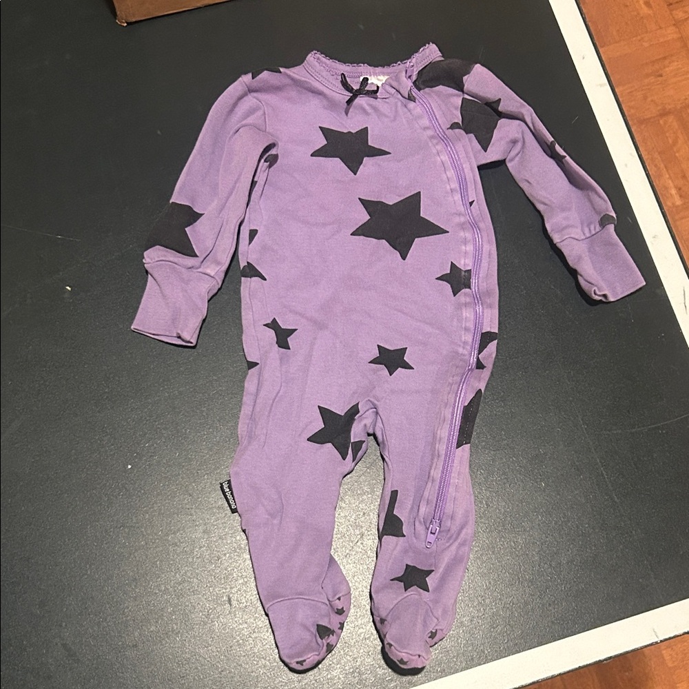Banana Republic Purple Star Footie